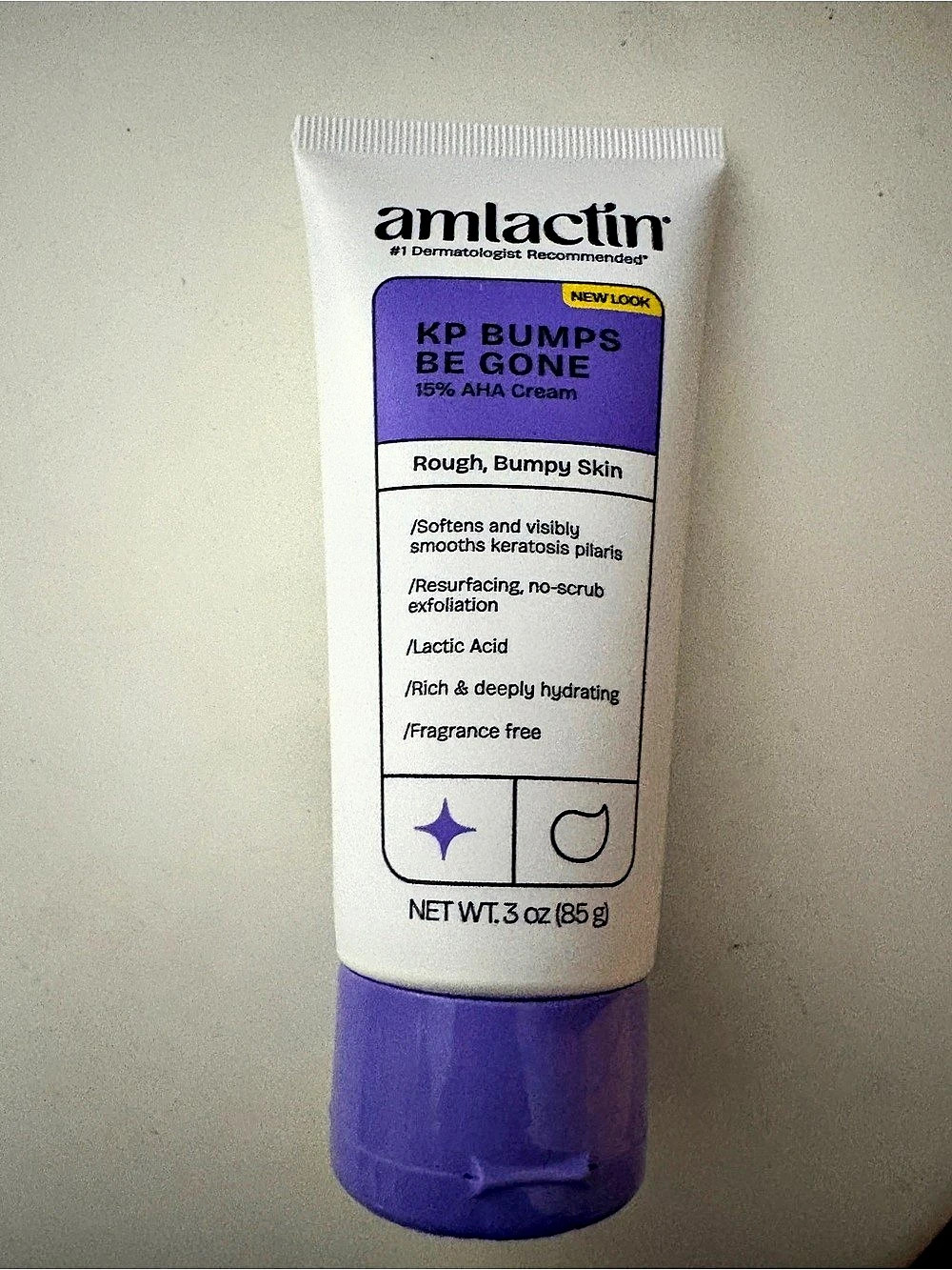 NWT AmLactin KP Bumps Be Gone 15% AHA Cream 3 oz
